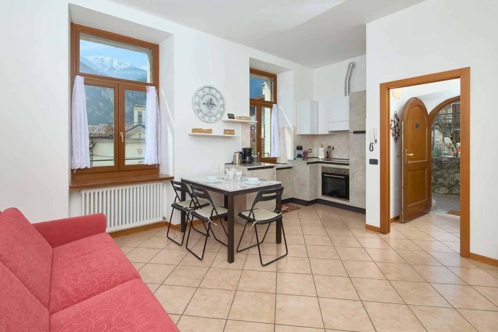 Appartamento Ania Vista Castello Tenno Bagian luar foto