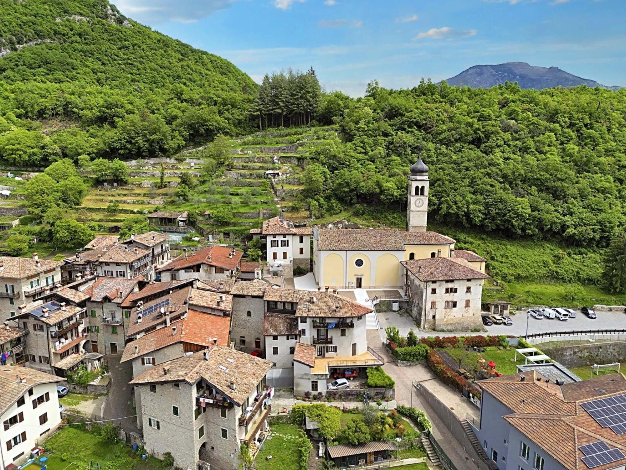 Appartamento Ania Vista Castello Tenno Bagian luar foto